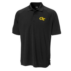 Georgia Tech Yellow Jackets CB DryTec Mogul Polo - Black